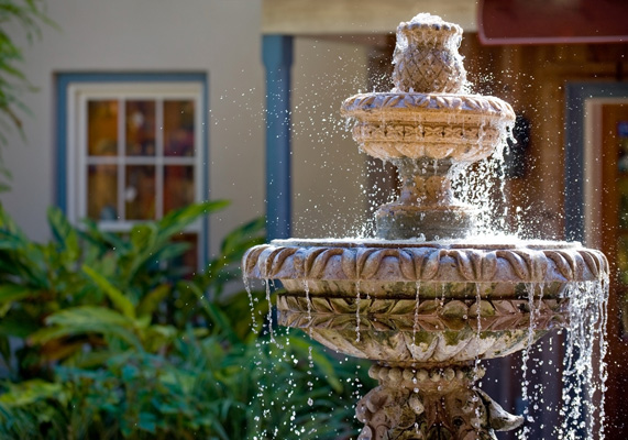 Fountains and pond supplies at Don's Garden Shop & Landscape Materials